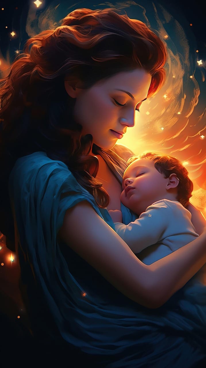 ai generated, mom, daughter, baby, maternity, family, love, happy mothers day, creative, portrait-8402324.jpg